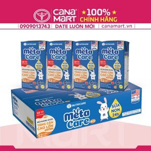 Thùng sữa nước pha sẵn Nutricare Metacare ECO 110ml x 48 hộp