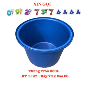 Thùng Tròn Thịnh Hòa 350L TH