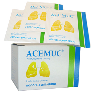 Thuốc Acemuc 200 dạng viên