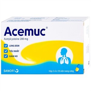 Thuốc Acemuc 200 dạng viên