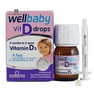 Thuốc Bổ Baby Drops Vitamin D3 -  90 giọt