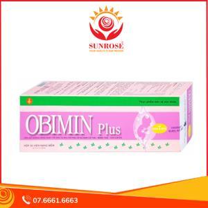 Thuốc bổ cho bà bầu Obimin plus