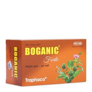 Thuốc bổ gan Traphaco Boganic Forte Hộp 50viên