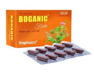 Thuốc bổ gan Traphaco Boganic Forte Hộp 50viên