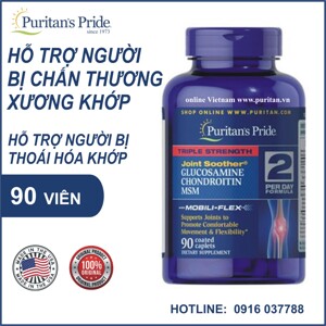 Thuốc bổ khớp Triple Strength Joint Soother của Vitamin World 180 viên