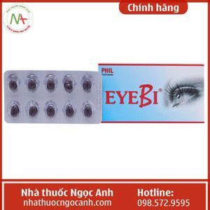 Thuốc bổ mắt Eyebi hộp 30 viên