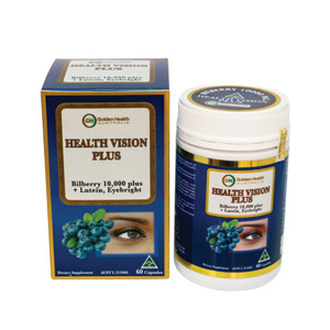 Thuốc Bổ Mắt Golden Health Health Vision Plus Bilberry 10000mg hộp 100 viên