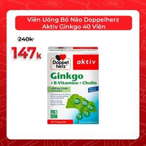 Thuốc bổ não Doppelherz Aktiv Ginkgo 40 viên