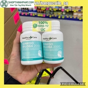 Thuốc bổ não Healthy Care Ginkgo Biloba hàm lượng 2000mg