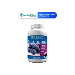 Thuốc bổ não từ trái việt quất Trunature Blueberry 1000mg 200 viên