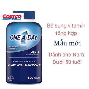 THUỐC BỔ ONE A DAY MEN’S MULTIVITAMINS 300 VIÊN