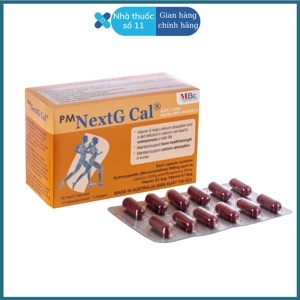 Thuốc bổ sung canxi NextG Cal 60v