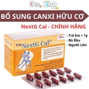 Thuốc bổ sung canxi NextG Cal 60v