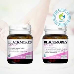 Thuốc Bổ Sung I-ốt & Axit Folic Blackmores I-Folic 150 viên