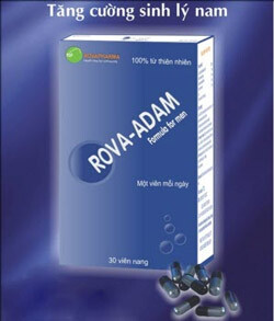 Thuốc bổ thận tráng dương Rova Adam