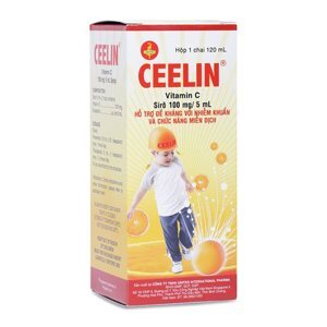 Thuốc bổ Vitamin C cho bé Ceelin 120ml