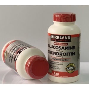 Thuốc bổ xương khớp Kirkland Signature Glucosamine 1500mg Chondroitin 1200mg 220 viên