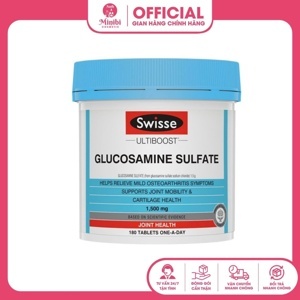 Thuốc bổ xương khớp Swisse Ultiboost Glucosamine Sulfate 1500mg 180 viên