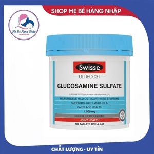 Thuốc bổ xương khớp Swisse Ultiboost Glucosamine Sulfate 1500mg 180 viên