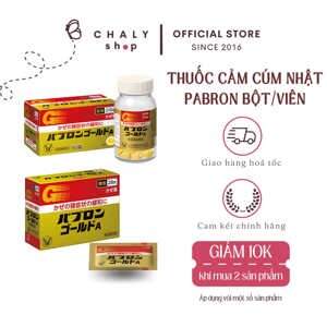 Thuốc cảm cúm trẻ em Taisho Pabron Gold Nhật Bản -  46 gói