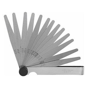 Thước căn lá đo khe hở 0.05-1.0mm Holex 478100 20