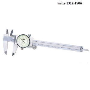 Thước cặp cơ khí đồng hồ Insize 1312-150A