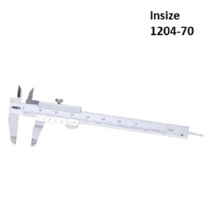 Thước cặp cơ khí loại nhỏ Insize 1204-70 (0-70mm/0.05mm)