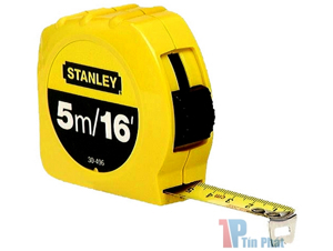 Thước cuộn lá thép Stanley 30-496, 5m