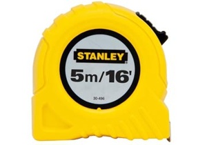 Thước cuộn lá thép Stanley 30-496, 5m