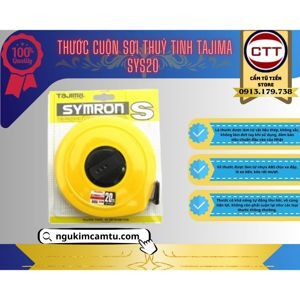 Thước cuộn sợi thuỷ tinh Tajima SYS20, 20m