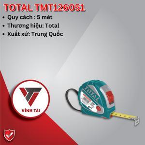 Thước cuộn thép Total TMT126051 5m