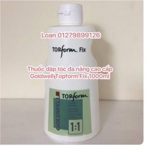 Thuốc dập uốn đa năng Topform Fix Goldwell - 1000ml