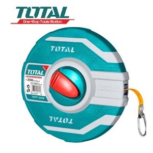 Thước dây làm bằng sợi thủy tinh Total TMTF12206 20m