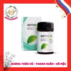 Thuốc Detoxic viên uống tiêu diệt ký sinh trùng hiệu quả