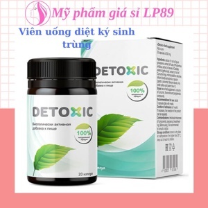 Thuốc Detoxic viên uống tiêu diệt ký sinh trùng hiệu quả