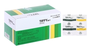 Thuốc điều trị các triệu chứng cảm cúm Tiffy Dey (25 vỉ x 4 viên)