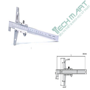 Thước đo chiều sâu Insize 1248-1501