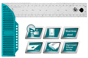 Thước đo góc vuông 300mm Total TMT61126