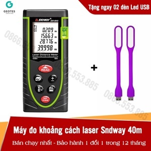 Thước đo khoảng cách laser SNDWAY SW-M40