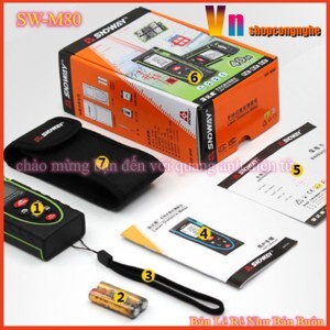 Thước đo khoảng cách laser Sndway SW-M80