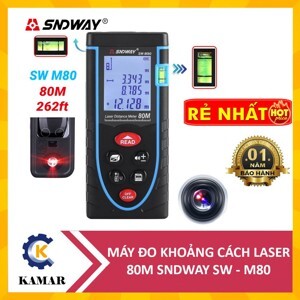 Thước đo khoảng cách laser Sndway SW-M80