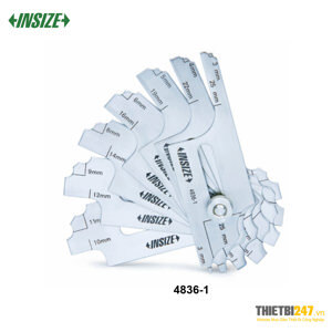 Thước đo mối hàn INSIZE 4836-1 (3~25mm/±0.5mm)