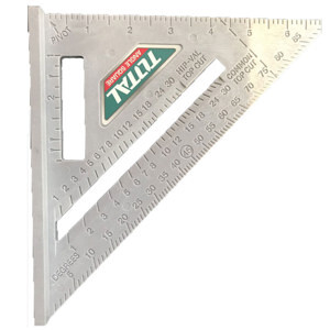 Thước Êke nhựa ABS tam giác 7 inch Total TMT61201