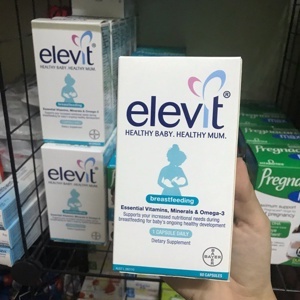 Thuốc Elevit Úc Sau Sinh Cho Con Bú Breastfeeding 60 viên