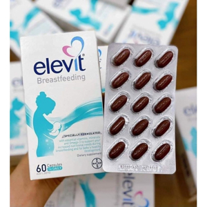 Thuốc Elevit Úc Sau Sinh Cho Con Bú Breastfeeding 60 viên