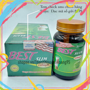 Viên uống giảm cân Best Slim USA - 40 viên