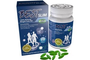 Viên uống giảm cân Best Slim USA - 40 viên