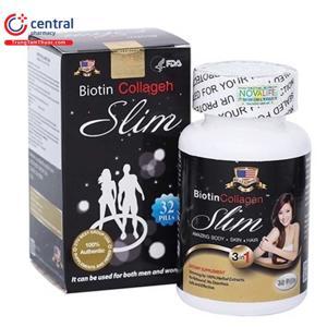 Dạng viên giảm cân Biotin Collagen Slim