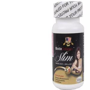 Dạng viên giảm cân Biotin Collagen Slim