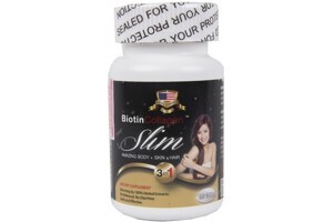 Dạng viên giảm cân Biotin Collagen Slim